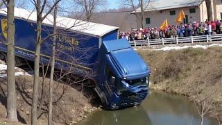 Extreme Truck Idiots at Work | Dangerous Idiots Fastest Truck & Heavy Equipment Fails  #64