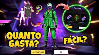 PEGANDO O TOP CRIMINAL VERDE!! BANDEIRÃO? QUANTO GASTA? TORRE DE TOKENS FREE FIRE, COM TOP CRIMINAL