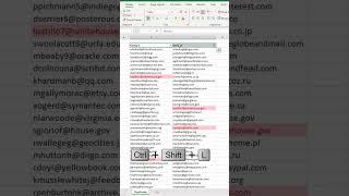 Find duplicates from two separate lists in Excel with Conditional Formatting! #excel #exceltips