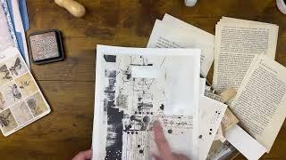 Mass Make Crafty Livestream Replay for Friday March 7 at 2PM | Making ephemera for junk journals