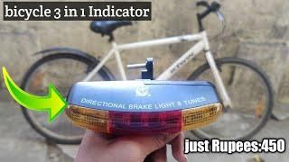 3 in 1 Cycling Bicycle Bike Turn Signal Indicator Brake for just  Rs.450.