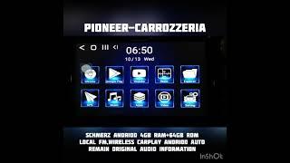 Pioneer CARROZZERIA CarPlay andriod auto