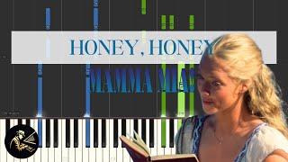 Honey, Honey - Mamma Mia (Broadway) | Piano Accompaniment Tutorial (Synthesia)