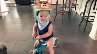 Baby balance bike UNBOXING and review -- get your baby walking!