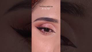 Arabian makeup Tutorial but in a unique way 