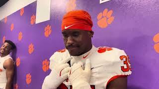Clemson LB Jeremiah Alexander on his performance in the Spring Game and the spring overall
