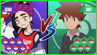 Pokémon Battle Pedia: Kieran Vs Gary Oak