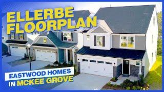 Ellerbe Floor Plan by Eastwood Homes in Mckee Grove | 3 Story Open Concept Living