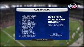 Australia vs Jordan - 2014 FIFA World Cup qualification - AFC 4th Round