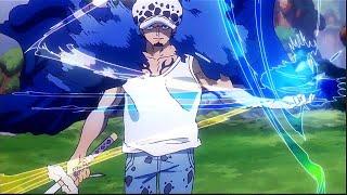 LAW v.s BLACKBEARD | HEART PIRATES v.s BLACKBEARD PIRATES (English Sub)