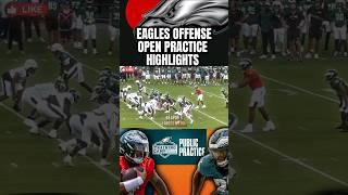 Eagles Open Practice Training Camp INSANE Highlights: Philadelphia Eagles offense Elite