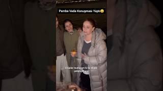 Kızılcık Şerbeti Pembe Veda Konuşması / Sibel Taşçıoğlu Diziye Veda Etti