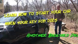 How to start your car when your smart key dies