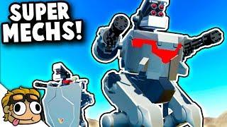 SUPER BATTLE MECH MODS! | Ravenfield Weapon and Vehicle Mod Beta Gameplay