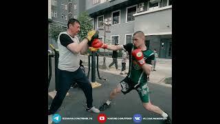 Это первый бой в профи!