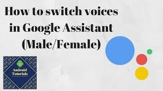 How to switch voices in Google Assistant (Male/Female)