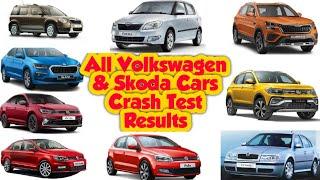 All VOLKSWAGEN & SKODA Cars Crash Test Videos || Polo, Octavia, Kushaq, Virtus, Slavia, Taigun