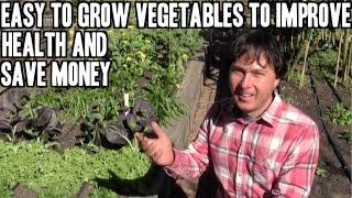 Easy to Grow Vegetables to Improve Health and Save Money & more Q&A