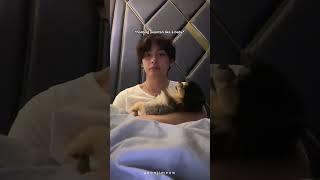 Taehyung's love for Yeontan is so heartwarming ️