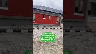 3 bedroom semi detached bungalow for sale in Awoyaya Lekki Lagos Nigeria. WhatsApp +2347061609242