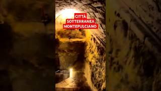 Montepulciano SEGRETA: Cosa Nasconde la Città Sotterranea?