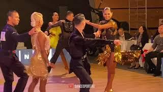 Vladislav Untu - Polina Baryshnikova MDA | Samba | WDSF IO Latin - Brno Open 2020