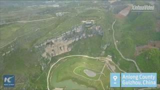 165 meters above ground! China's first "museum on cliff" built in Guizhou