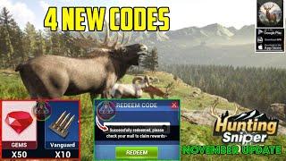 *New* Hunting Sniper Codes November 2024 | Hunting Sniper Redeem Codes - How To Redeem Code