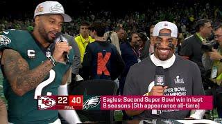 World champions Darius Slay & Jalen Hurts join the desk