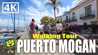 Puerto Mogan GRAN CANARIA - 4K Walking Tour