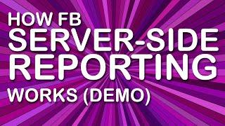 How Facebook Conversions API (aka Server Side API reporting) works (DEMO)