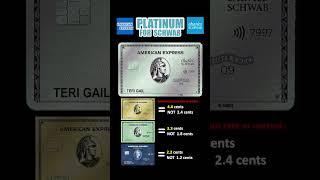 Charles Schwab American Express Platinum - Best Personal Platinum Card