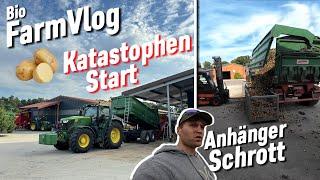 Kartoffel Start 2024 -  so viele Kluten hatten wir noch nie.. Wagen Schrott & mehr Vlog 121