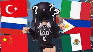 I PLAYED MM2 in DIFFERENT LANGUAGES... (Murder Mystery 2)