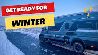 Winterise your Adria Twin Campervan