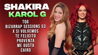 Shakira X Karol G - Lo Mejor Canciones 2023 - Lo Mas Nuevo 2023 - Musica de Moda 2023