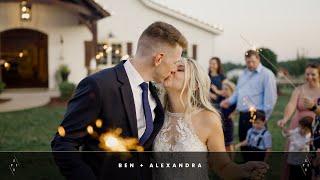 Ben & Alexandra | "I'm so glad god made you for me" | Chickadee Hill Farms Wedding Film