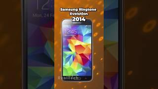 Samsung Ringtone evolution 2006-2022  (créditos a EvolTech)