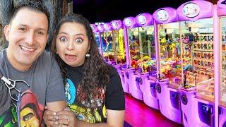 We Played EVERY Claw Machine in this CITY!!!