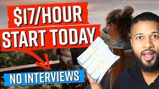 No Interview | Start Today! Get Paid $17/Hour Working From Home (PERFECT for Beginners!)