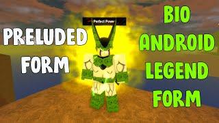 "PRELUDED FORM" BIO ANDROID LEGEND FORM SHOWCASE! l Dragon Ball Online Generations