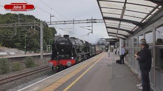 Scot at Speed! 46100 Royal Scot on 'The Welsh Dragon' - 15/09/2024