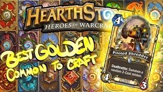 Hearthstone: The Best Gold Card To Craft!