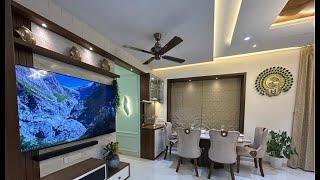 3 BHK Flat Interior Design in Pune | Vishal Skyscraper I Tathawade I Pune I Vallabh Interiors