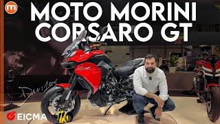 Moto Morini Corsaro GT | A EICMA 2024 una sport tourer che ruba gli sguardi