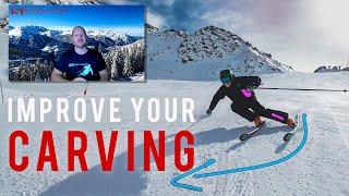 Improve your CARVING, Online Ski Analysis for Marius Quast