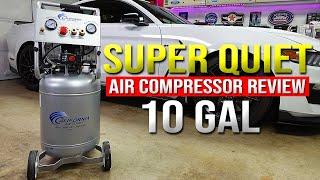 10 Gal Quiet Air Compressor by California Air Tools Review (10020C, 10020C-22060)