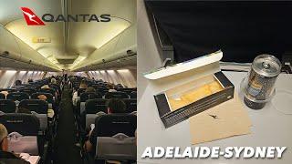 QANTAS B737 Economy Class QF744 Adelaide to Sydney