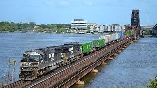 [HD] Jacksonville, FL Railfanning 6/19/16