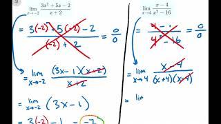 Eric's Calculus Lecture: Evaluating Limits Analytically  - 10 Examples